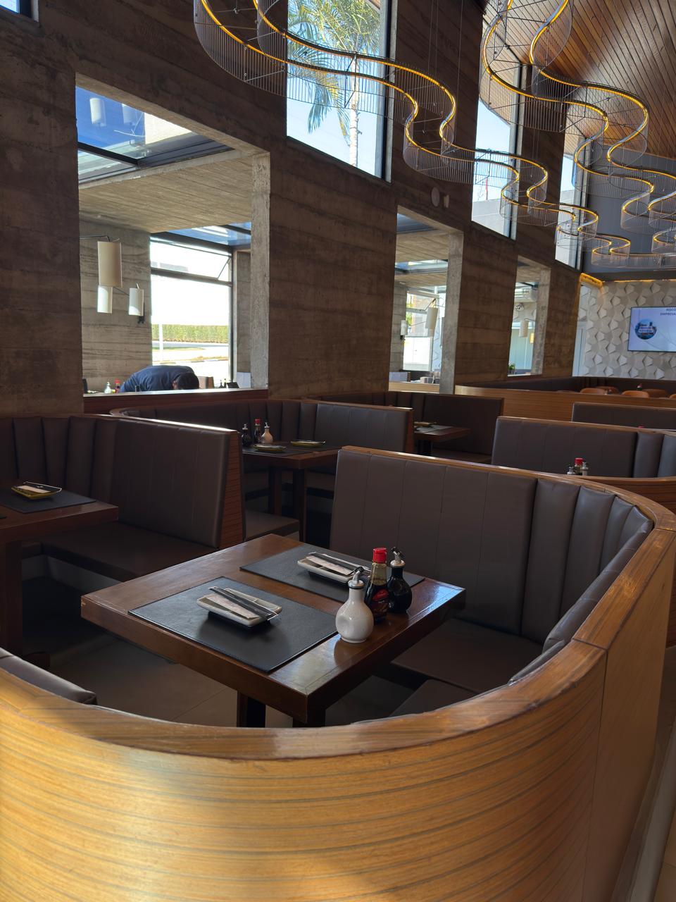 Ambiente do Sushi Kyowa
